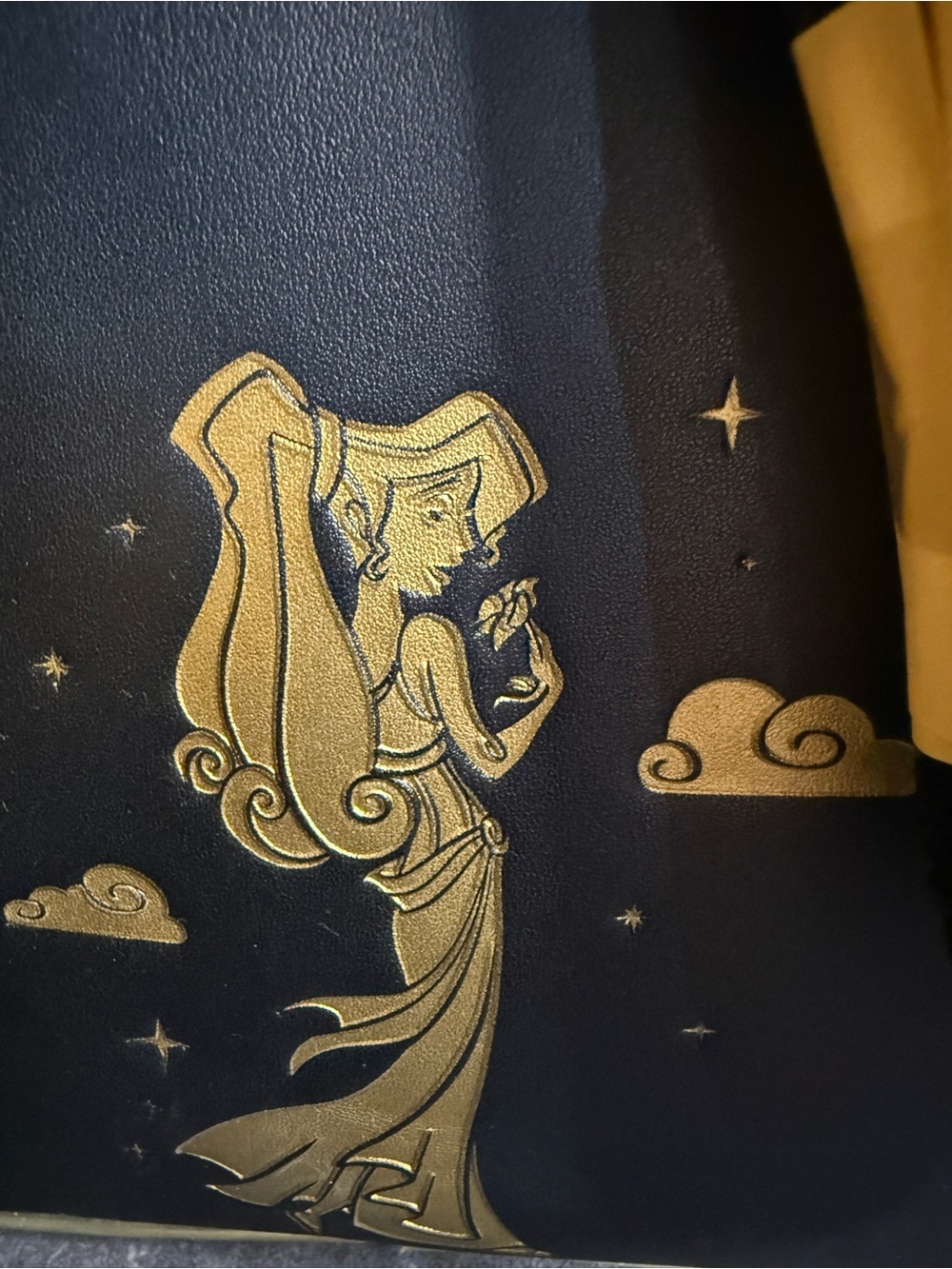 Disney Black and Gold Zodiac Mini Backpack by Loungefly - Picture 6 of 16